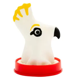 CONDOMERIE - HANDPAINTED NOVELTY CONDOMS PARROT WHITE