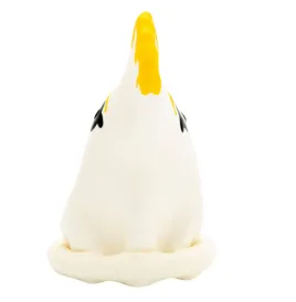 CONDOMERIE - PRESERVATIVO DECORATIVO PINTADO A MANO LORO BLANCO