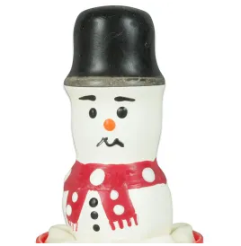 CONDOMERIE - PRÉSERVATIFS FANTAISIE PEINTS À LA MAIN BONHOMME DE NEIGE