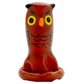 CONDOMERIE - HANDPAINTED NOVELTY CONDOMS OWL