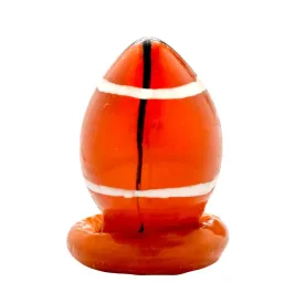 CONDOMERIE - PRÉSERVATIFS FANTAISIE PEINTS À LA MAIN BALLON DE RUGBY