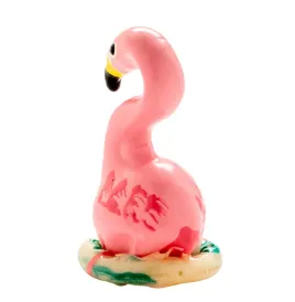 CONDOMERIE - PRESERVATIVO DECORATIVO PINTADO A MANO FLAMENCO ROSA