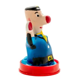 CONDOMERIE - PRÉSERVATIFS FANTAISIE PEINTS À LA MAIN POLICEMAN