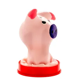 CONDOMERIE - HANDPAINTED NOVELTY CONDOMS PIG HEAD