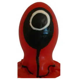CONDOMERIE - CERCLE DE PRÉSERVATIFS FANTAISIES PEINTS À LA MAIN