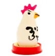 CONDOMERIE - PRÉSERVATIFS FANTAISIE PEINTS À LA MAIN COQ COCKY