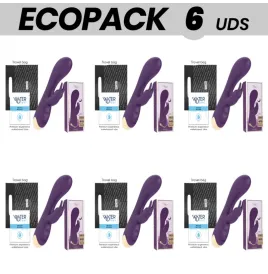 ECOPACK 6 EINHEITEN - TREASURE LAURENCE RABBIT VIBRATOR COMPATIBLE CON WATCHME WIRELESS TECHNOLOGY