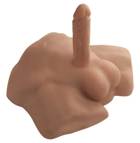 SILEXD - APOLLO S REALISTICO MEZZO TORSO MASCHILE CARAMELLO