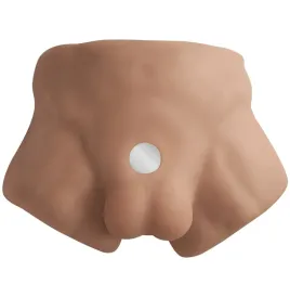 SILEXD - APOLLO S REALISTICO MEZZO TORSO MASCHILE CARAMELLO