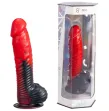 SILEXD - DEVIL DILDO FANTASY SILICONA LIQUIDA TERMOREACTIVO ROJO NEGRO 20.3 CM SILEXD - DEVIL DILDO FANTASY SILICONA LIQUIDA TERMOREACTIVO ROJO NEGRO 20.3 CM