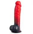 SILEXD - DEVIL GODEMICHÉ EN SILICONE LIQUIDE THERMORÉACTIF ROUGE ET NOIR 20,3 CM SILEXD - DEVIL GODEMICHÉ EN SILICONE LIQUIDE THERMORÉACTIF ROUGE ET NOIR 20,3 CM