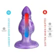 SILEXD - QUEEN ANAL PLUG FANTASY SILICONE LIQUIDE THERMOREACTIVE VIOLET 9,2 CM SILEXD - QUEEN ANAL PLUG FANTASY SILICONE LIQUIDE THERMOREACTIVE VIOLET 9,2 CM