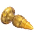 SILEXD - GOLDY PLUG ANAL FANTASY SILICONA LIQUIDA TERMOREACTIVO ORO 9.2 CM SILEXD - GOLDY PLUG ANAL FANTASY SILICONA LIQUIDA TERMOREACTIVO ORO 9.2 CM