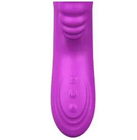 ARMONY - ANGELIA MULTIFUNCTION VIBRATOR WITH STIMULATING TONGUE VIOLET HEAT EFFECT