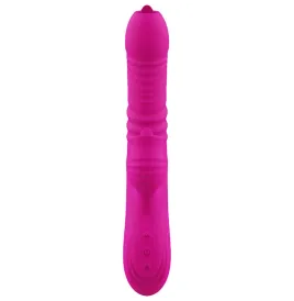 ARMONY - FANNY MULTIFUNCTION DOUBLE TONGUE VIBRATOR FUCHSIA HEAT EFFECT