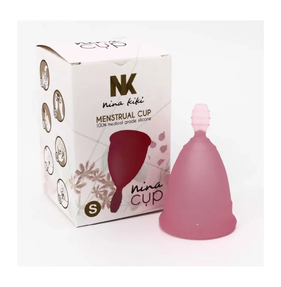 NINA KIKÍ - COPPA MESTRUALE ROSA TAGLIA S 6 1 IN OMAGGIO NINA KIKÍ - COPPA MESTRUALE ROSA TAGLIA S 6 1 IN OMAGGIO