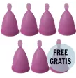 NINA KIKÍ - COPA MENSTRUAL TALLA S LILA 6 1 GRATIS NINA KIKÍ - COPA MENSTRUAL TALLA S LILA 6 1 GRATIS