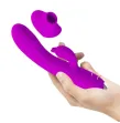 PRETTY LOVE - REGINA VIBRADOR-SUCCIONADOR RECARGABLE MORADO PRETTY LOVE - REGINA VIBRADOR-SUCCIONADOR RECARGABLE MORADO