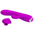 PRETTY LOVE - REGINA VIBRADOR-SUCCIONADOR RECARGABLE MORADO PRETTY LOVE - REGINA VIBRADOR-SUCCIONADOR RECARGABLE MORADO