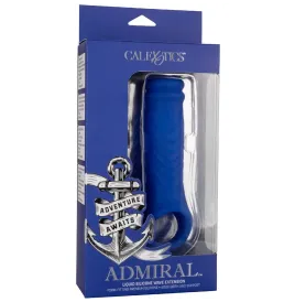 CALEXOTICS - ADMIRAL COPERTURA PER PENE WAVE IN SILICONE LIQUIDO BLU