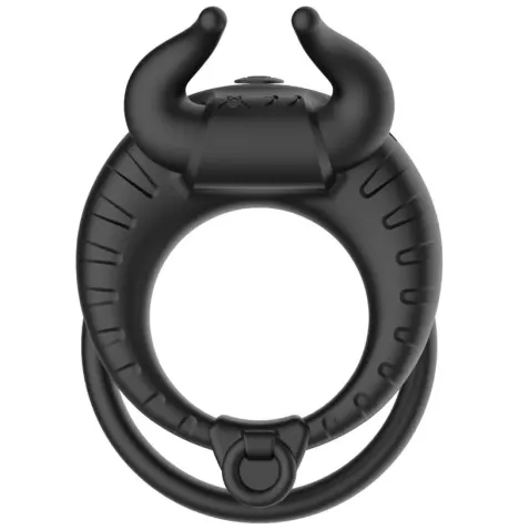 ARMONY - BULLS PASION RING VIBRATOR 10 SPEEDS BLACK