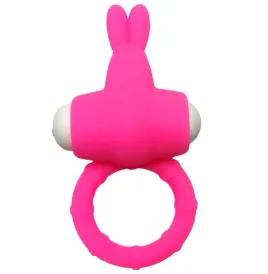 ARMONY - MS BUNNY ANNEAU VIBRATEUR SILICONE ROSE