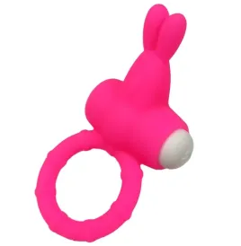 ARMONY - MS BUNNY ANILLO VIBRADOR SILICONA ROSA