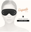 COQUETTE CHIC DESIRE - FANTASY VEGAN LEATHER BLIND MASK WITH NEOPRENE LINING COQUETTE CHIC DESIRE - FANTASY VEGAN LEATHER BLIND MASK WITH NEOPRENE LINING