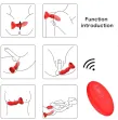 ARMONY - EXTREME A BLOOM ROSE VIBRATOR and ANAL PLUG REMOTE CONTROL RED ARMONY - EXTREME A BLOOM ROSE VIBRATOR and ANAL PLUG REMOTE CONTROL RED