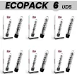 ECOPACK 6 UNITS - GLOSSY LENNY VIBRATOR BLACK ECOPACK 6 UNITS - GLOSSY LENNY VIBRATOR BLACK