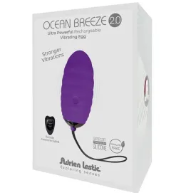 ADRIEN LASTIC - OCEAN BREEZE 2.0 UOVO VIBRANTE RICARICABILE TELECOMANDO VIOLA