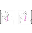 ADRIEN LASTIC - G-WAVE DUAL RABBIT VIBRATOR ROSA ADRIEN LASTIC - G-WAVE DUAL RABBIT VIBRATOR ROSA