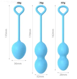 ARMONY - ANABIOSIS VAGINAL DUMBBELL 3 LEVELS BLUE