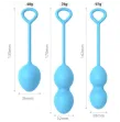 ARMONY - ANABIOSIS VAGINAL DUMBBELL 3 LEVELS BLUE ARMONY - ANABIOSIS VAGINAL DUMBBELL 3 LEVELS BLUE