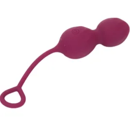 ARMONY - BLOSSOMS VAGINAL HANTEL VIBRATION FERNBEDIENUNG 10 VIBRATIONEN DUNKELROT