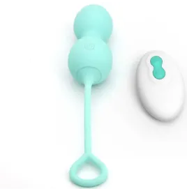 ARMONY - BLOSSOMS VAGINAL DUMBBELL VIBRATION REMOTE CONTROL 10 VIBRATIONS GREEN