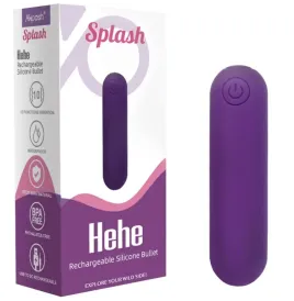 ARMONY - SPLASH HEHE VIBRATOR BULLET SILIKON 10 VIBRATIONEN 65 X 15 CM LILA