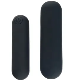 ARMONY - SPLASH HAHA VIBRATOR BULLET SILICONE 10 VIBRATIONS 75 X 19 CM BLACK