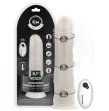 COCK MILLER - GODE AVEC VENTOUSE, LUMIÈRES ET VIBRATIONS AVEC TÉLÉCOMMANDE BLANC 20,5 CM COCK MILLER - GODE AVEC VENTOUSE, LUMIÈRES ET VIBRATIONS AVEC TÉLÉCOMMANDE BLANC 20,5 CM