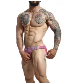 MOB - DNGEON JOCKSTRAP ANNEAU PÉNITENTIAIRE ROSE TAILLE UNIQUE