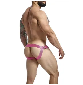 MOB - DNGEON JOCKSTRAP ANNEAU PÉNITENTIAIRE ROSE TAILLE UNIQUE