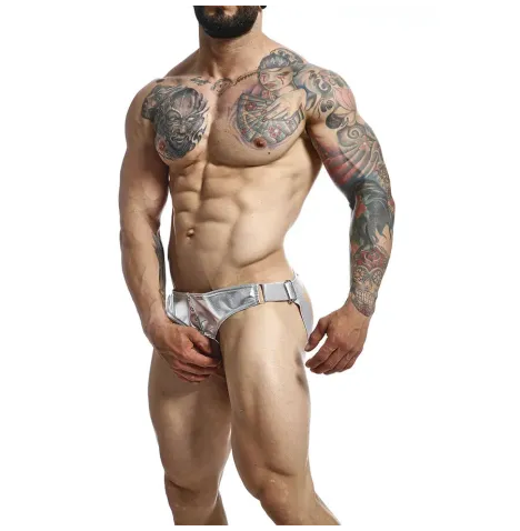 MOB - DNGEON JOCKSTRAP SILBERNER COCKRING EINE GRÖSSE