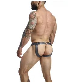 MOB - DNGEON SNAP JOCKSTRAP GRAY ONE SIZE