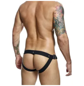 MOB - DNGEON JOCKSTRAP NEGRO A PRESIÓN TALLA ÚNICA