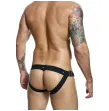MOB - DNGEON JOCKSTRAP SCHWARZER DRUCK EINE GRÖSSE MOB - DNGEON JOCKSTRAP SCHWARZER DRUCK EINE GRÖSSE