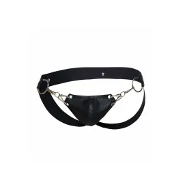 MOB - DNGEON JOCKSTRAP SCHWARZER DRUCK EINE GRÖSSE