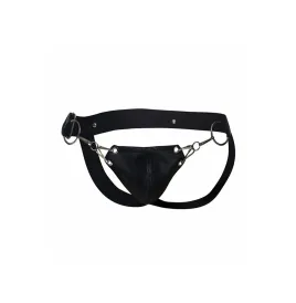 MOB - DNGEON JOCKSTRAP SCHWARZER DRUCK EINE GRÖSSE