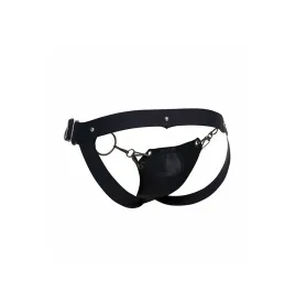 MOB - DNGEON JOCKSTRAP SCHWARZER DRUCK EINE GRÖSSE