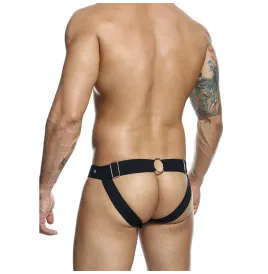 MOB - DNGEON JOCKSTRAP SPORTSMAN SCHWARZ EINE GRÖSSE