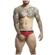 MOB - DNGEON JOCKSTRAP ANNEAU PÉNITENITAIRE ROUGE TAILLE UNIQUE MOB - DNGEON JOCKSTRAP ANNEAU PÉNITENITAIRE ROUGE TAILLE UNIQUE